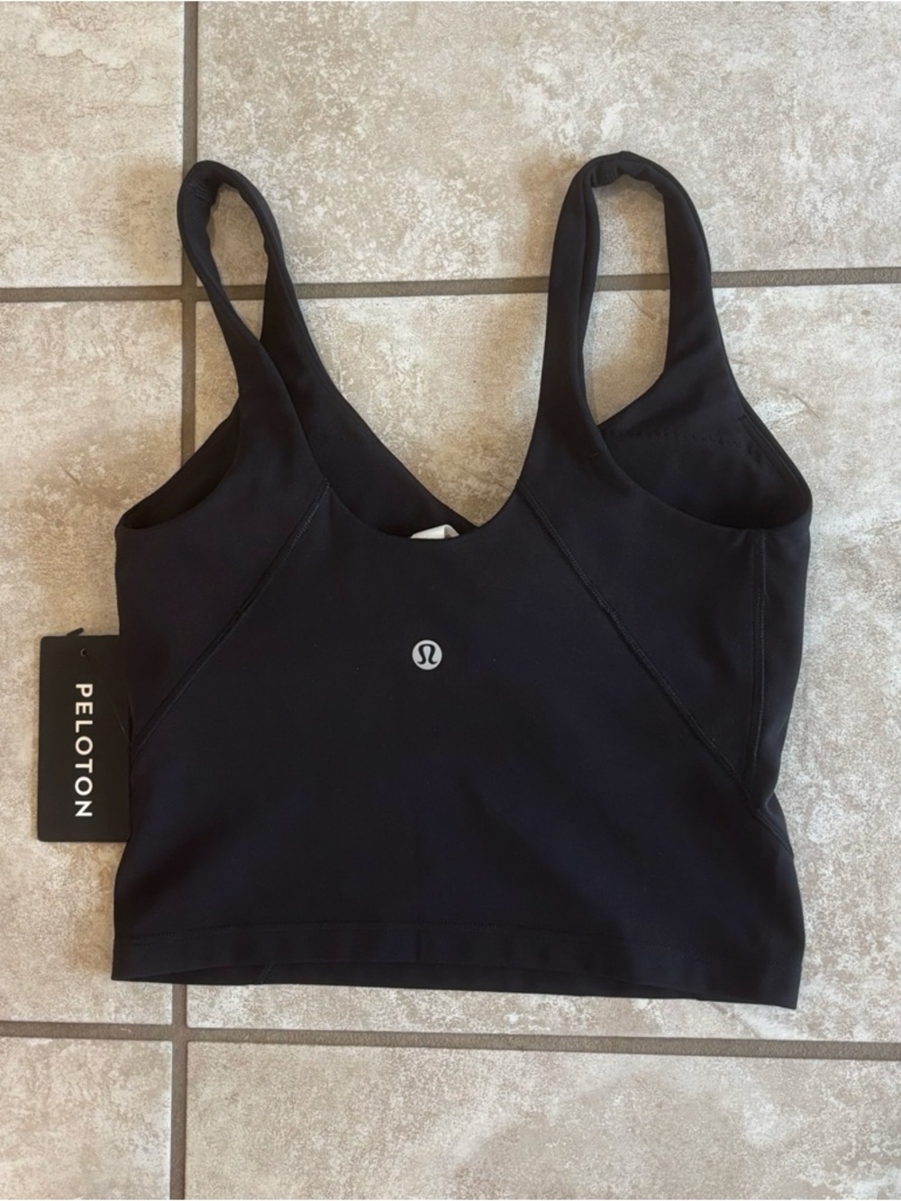 NWT Lululemon x Peloton Align Tank Top In Black Size 4